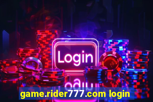 game.rider777.com login